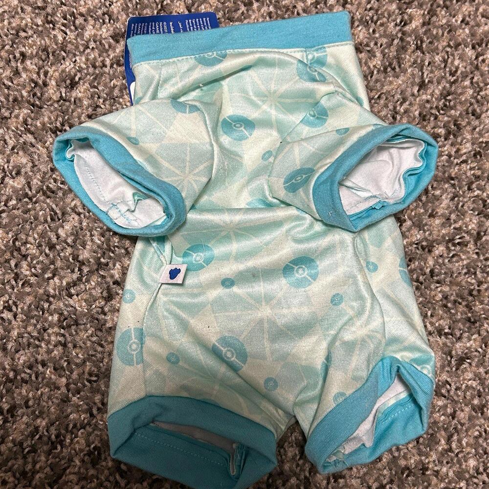 Build-a-Bear Workshop Pokemon Eevee Sleeper Romper Outfit Glaceon Pokeballs NWT - Picture 2 of 2